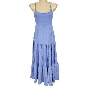 NWOT Haute Hippie Light Blue Maxi Dress
